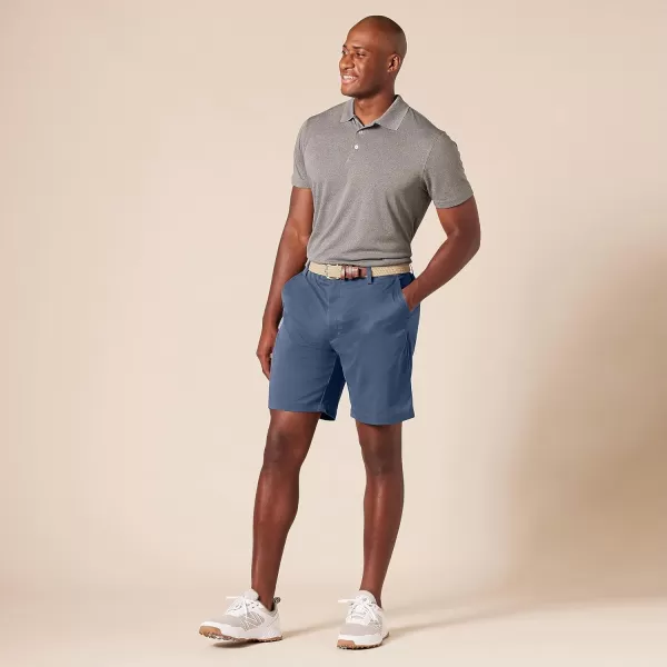 Amazon Essentials Mens ClassicFit Stretch Golf Short Available in Big  TallIndigo