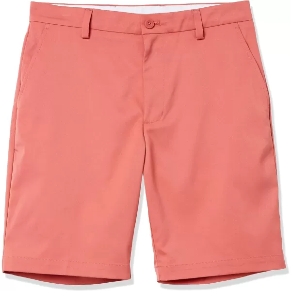 Amazon Essentials Mens ClassicFit Stretch Golf Short Available in Big  TallWashed Red