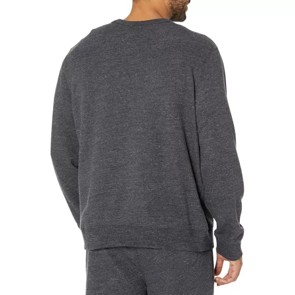 Amazon Essentials Mens Lightweight LongSleeve French Terry Crewneck Sweatshirt Available in Big amp TallCharcoal Heather