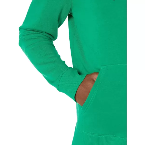 Amazon Essentials Mens Lightweight LongSleeve French Terry Hooded Sweatshirt Available in Big amp TallGreen