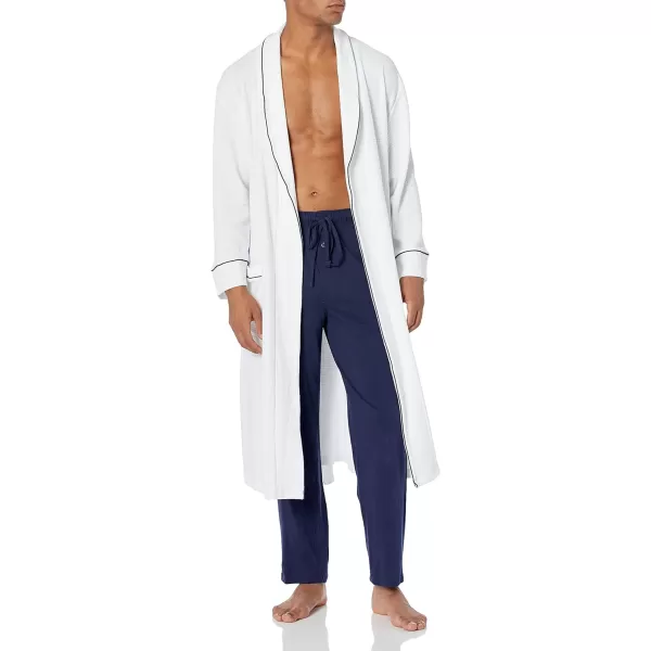 Amazon Essentials Mens Lightweight Waffle Robe Available in Big amp TallWhite