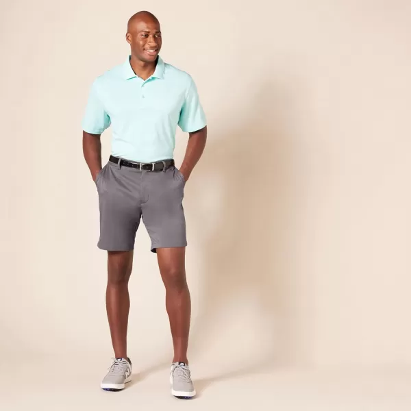 Amazon Essentials Mens SlimFit Stretch Golf ShortGrey