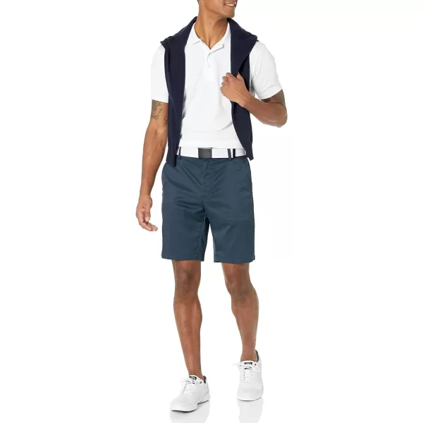 Amazon Essentials Mens SlimFit Stretch Golf ShortNavy