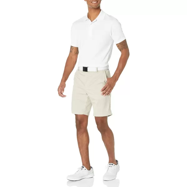 Amazon Essentials Mens SlimFit Stretch Golf ShortStone