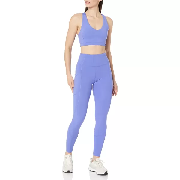 Amazon Essentials Womens Active Sculpt High Rise Full Length Legging with Pockets Available in Plus SizePurple