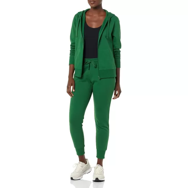 Amazon Essentials Womens Fleece Jogger Sweatpant Available in Plus SizeDark Green