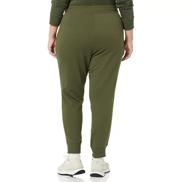 Amazon Essentials Womens Fleece Jogger Sweatpant Available in Plus SizeDark Olive