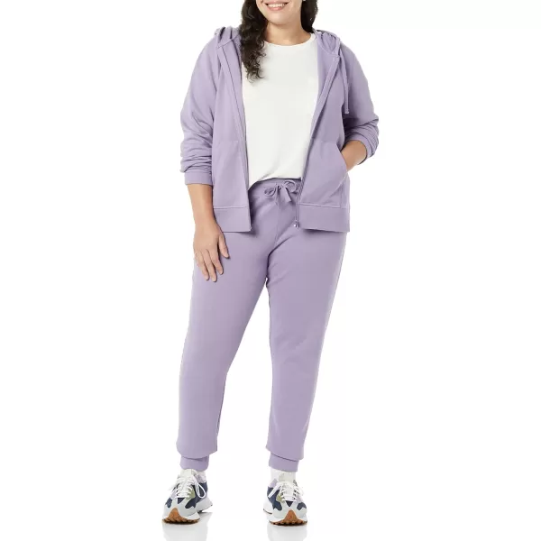 Amazon Essentials Womens Fleece Jogger Sweatpant Available in Plus SizeGrape