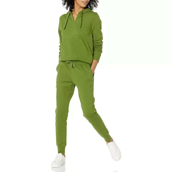 Amazon Essentials Womens Fleece Jogger Sweatpant Available in Plus SizeGreen