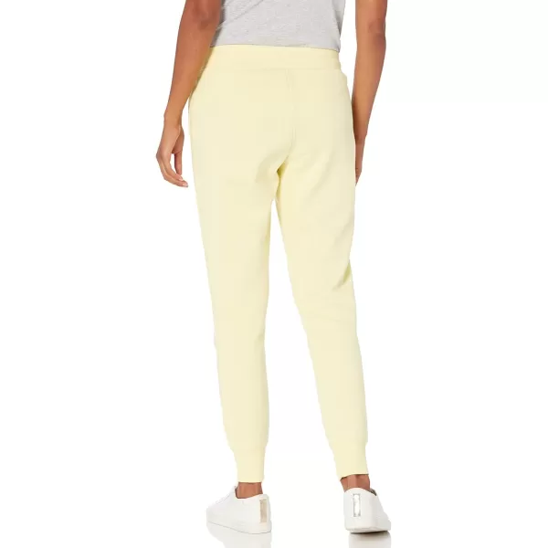 Amazon Essentials Womens Fleece Jogger Sweatpant Available in Plus SizeLight Yellow