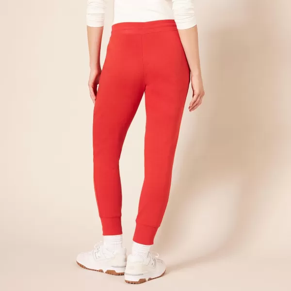 Amazon Essentials Womens Fleece Jogger Sweatpant Available in Plus SizeRed