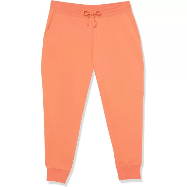 Amazon Essentials Womens Fleece Jogger Sweatpant Available in Plus SizeRust Orange