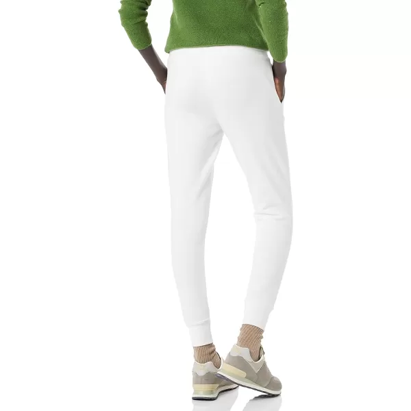 Amazon Essentials Womens Fleece Jogger Sweatpant Available in Plus SizeWhite