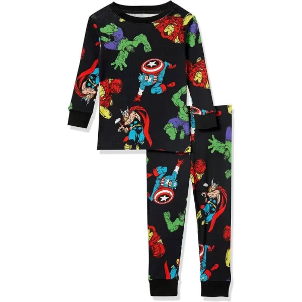 Amazon Essentials Marvel Family Matching Pajama Sleep SetsKids amp Baby Marvel Avengers  Baby and Kids