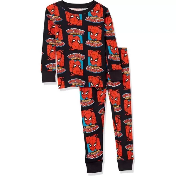 Amazon Essentials Marvel Family Matching Pajama Sleep SetsKids amp Baby Marvel Spiderman  Kids