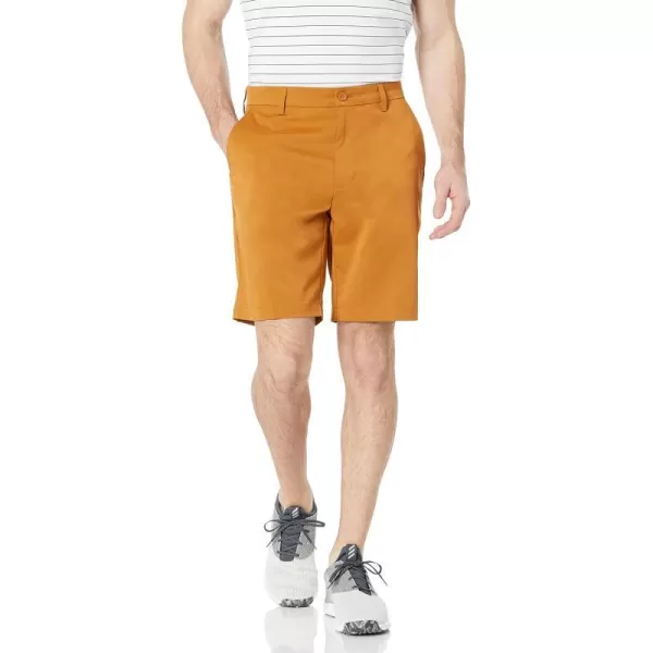 Amazon Essentials Mens ClassicFit Stretch Golf Short Available in Big  TallApricot Orange