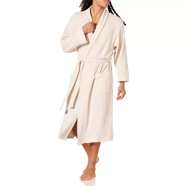 Amazon Essentials Mens Lightweight Waffle Robe Available in Big amp TallBeige