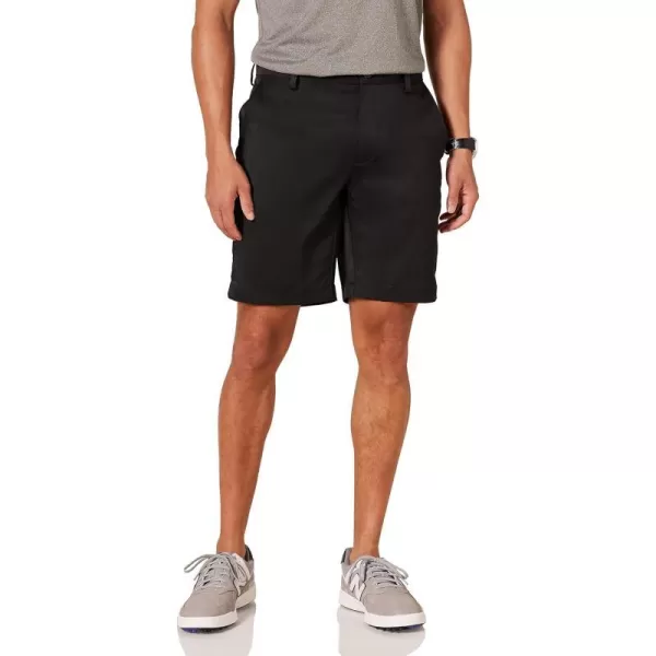 Amazon Essentials Mens SlimFit Stretch Golf ShortBlack