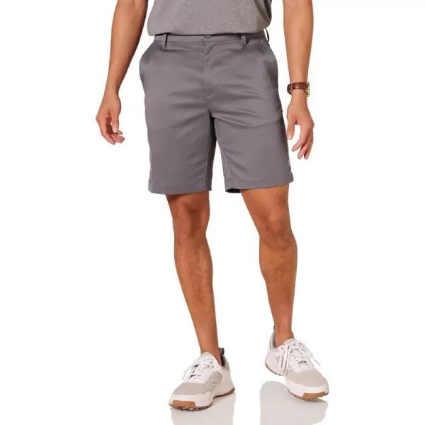 Amazon Essentials Mens SlimFit Stretch Golf ShortGrey