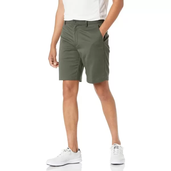 Amazon Essentials Mens SlimFit Stretch Golf ShortOlive