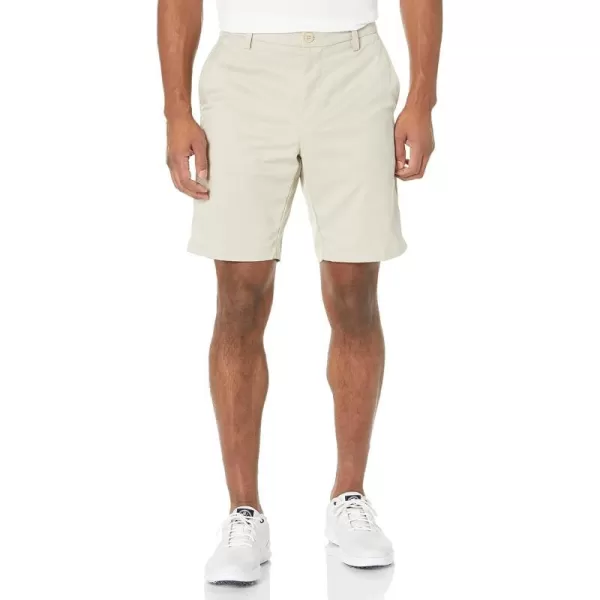 Amazon Essentials Mens SlimFit Stretch Golf ShortStone