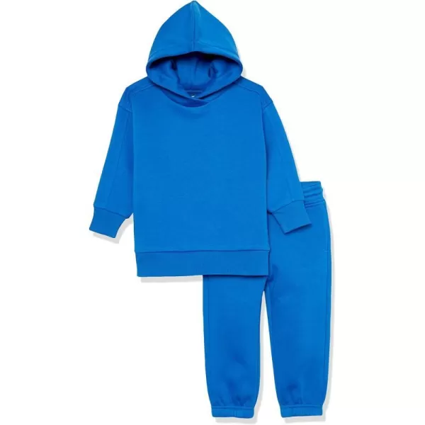 Amazon Essentials Unisex Kids Modern Sweat Set Pack of 2Bright Blue