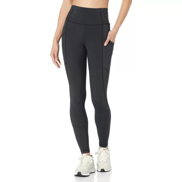 Amazon Essentials Womens Active Sculpt High Rise Full Length Legging with Pockets Available in Plus SizeBlack