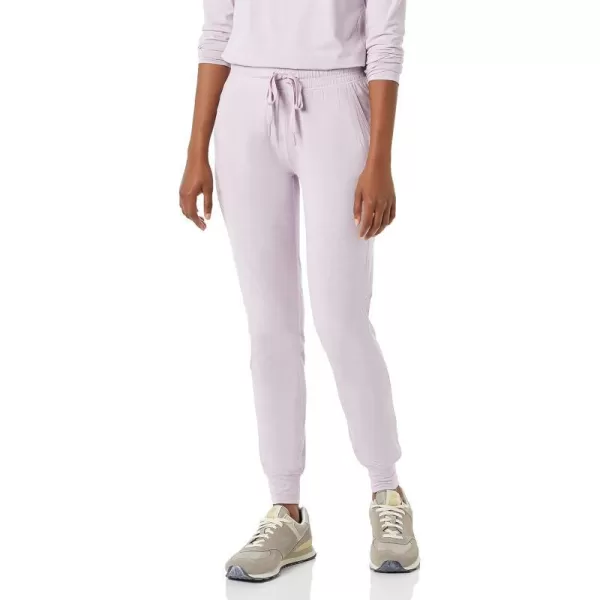 Amazon Essentials Womens Brushed Tech Stretch Jogger Pant Available in Plus SizeLavender