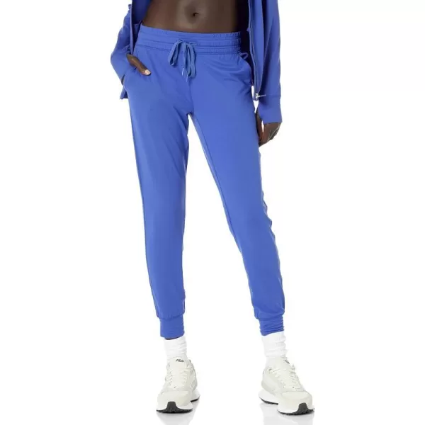 Amazon Essentials Womens Brushed Tech Stretch Jogger Pant Available in Plus SizeRoyal Blue