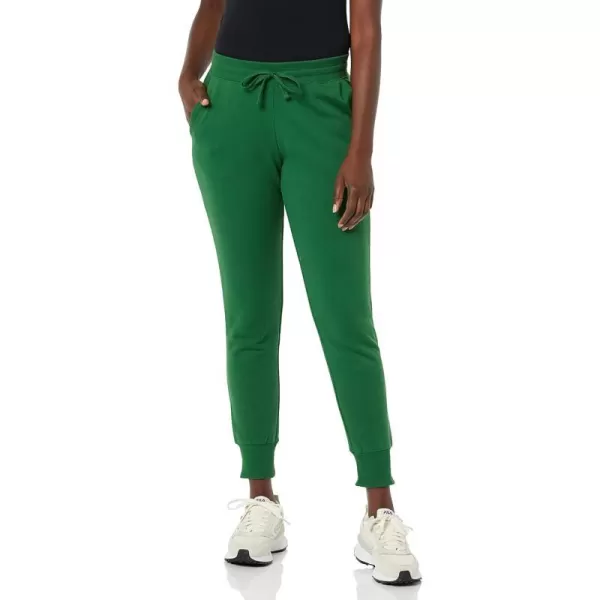 Amazon Essentials Womens Fleece Jogger Sweatpant Available in Plus SizeDark Green