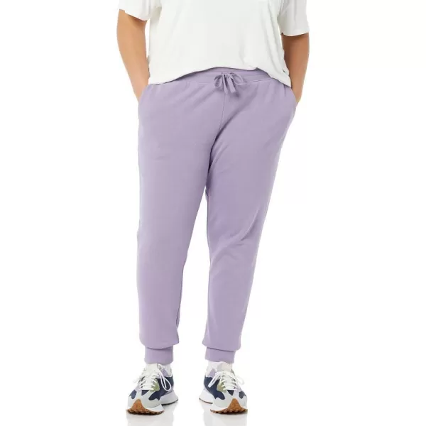 Amazon Essentials Womens Fleece Jogger Sweatpant Available in Plus SizeGrape