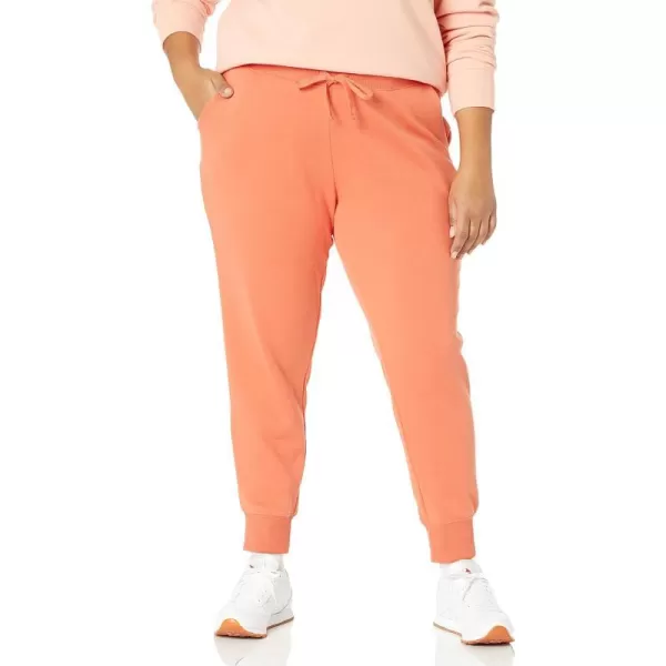 Amazon Essentials Womens Fleece Jogger Sweatpant Available in Plus SizeRust Orange