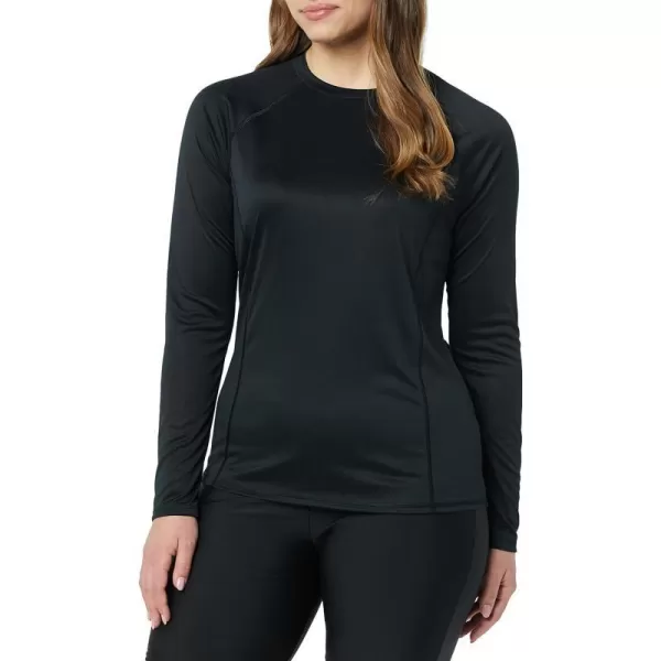 Amazon Essentials Womens Rash Guard Long SleeveBlack