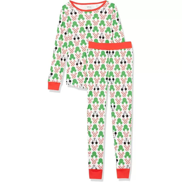 Amazon Essentials Disney Holiday Family Pajama SetsAdult Mickey  Womens Snugfit
