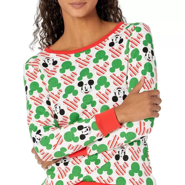 Amazon Essentials Disney Holiday Family Pajama SetsAdult Mickey  Womens Snugfit