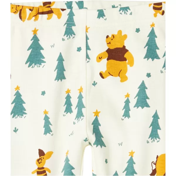 Amazon Essentials Disney Holiday Family Pajama SetsKids amp Baby Pooh Holiday Forest  Kids