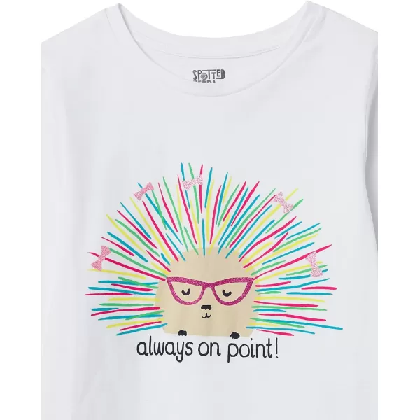 Amazon Essentials Girls and Toddlers LongSleeve TShirts Previously Spotted Zebra Multipacks4 GreyPinkOrange
