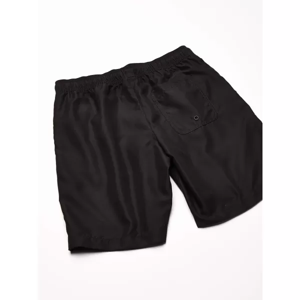 Amazon Essentials Mens 9 QuickDry Swim TrunkBlack