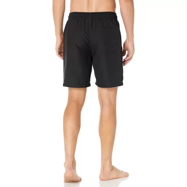 Amazon Essentials Mens 9 QuickDry Swim TrunkBlack