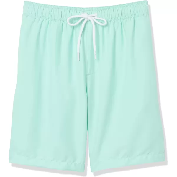 Amazon Essentials Mens 9 QuickDry Swim TrunkMint Green