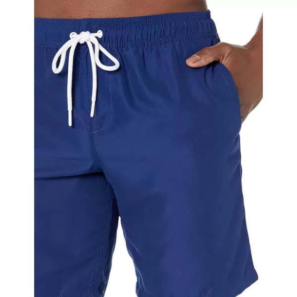 Amazon Essentials Mens 9 QuickDry Swim TrunkNavy