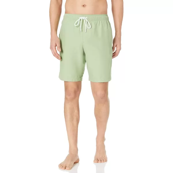 Amazon Essentials Mens 9 QuickDry Swim TrunkSage Green