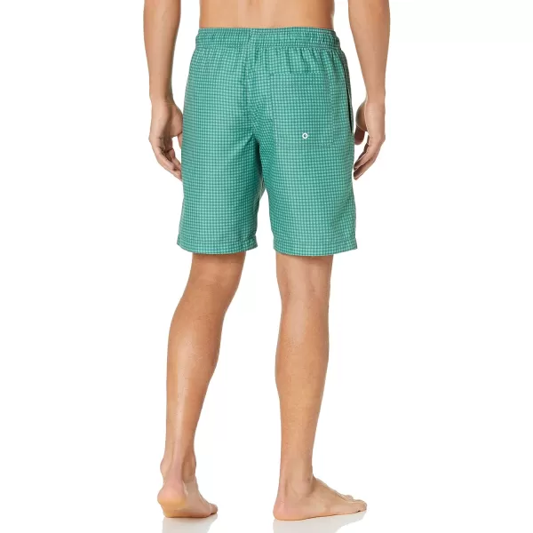 Amazon Essentials Mens 9 QuickDry Swim TrunkTeal Blue