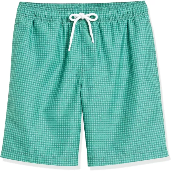 Amazon Essentials Mens 9 QuickDry Swim TrunkTeal Blue