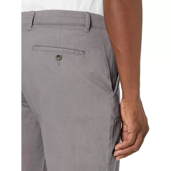 Amazon Essentials Mens AthleticFit Casual Stretch Chino Pant Available in Big amp TallDark Grey