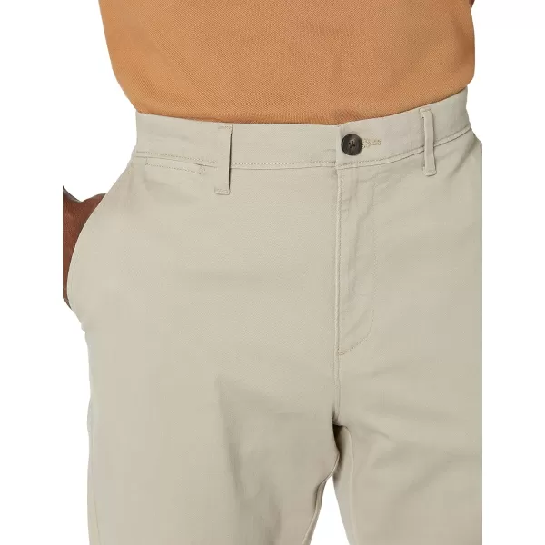 Amazon Essentials Mens AthleticFit Casual Stretch Chino Pant Available in Big amp TallKhaki Brown