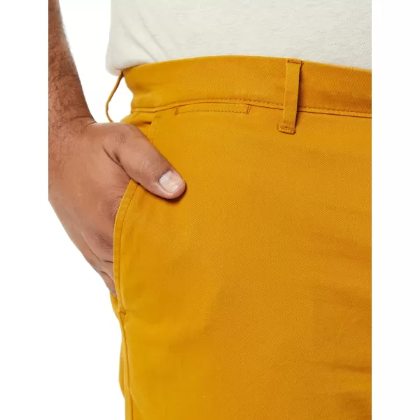 Amazon Essentials Mens AthleticFit Casual Stretch Chino Pant Available in Big amp TallNutmeg