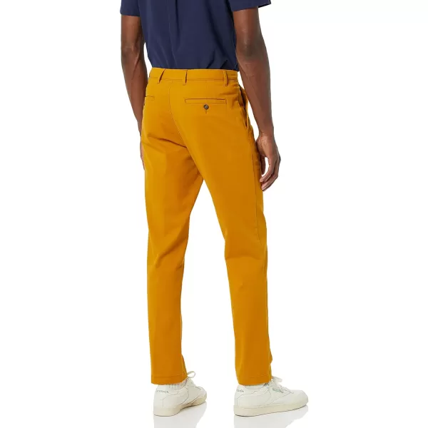 Amazon Essentials Mens AthleticFit Casual Stretch Chino Pant Available in Big amp TallNutmeg