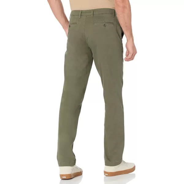 Amazon Essentials Mens AthleticFit Casual Stretch Chino Pant Available in Big amp TallOlive