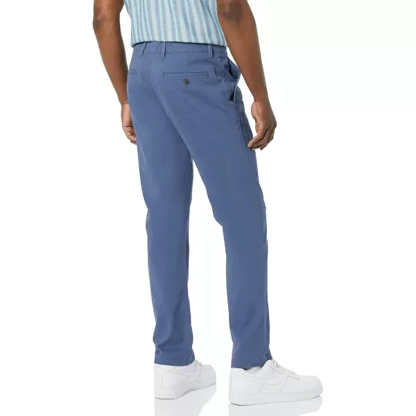 Amazon Essentials Mens AthleticFit Casual Stretch Chino Pant Available in Big amp TallVintage Indigo